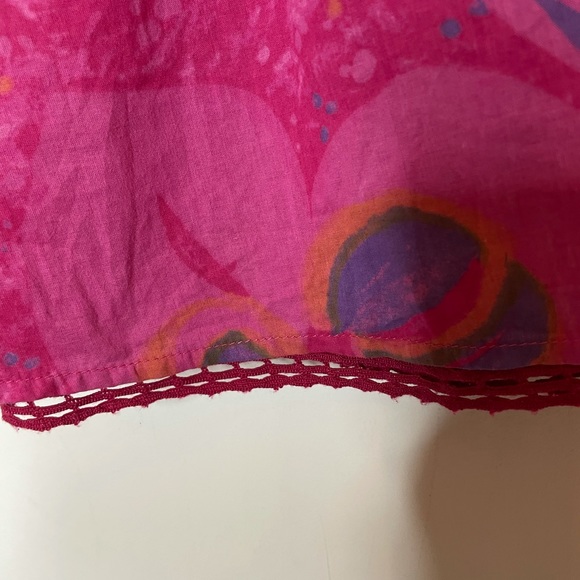 Free People Pink/Magenta Floral Dress. Size 2 - Picture 4 of 5